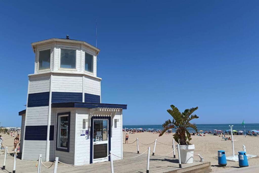 Apartamento, Estudio En La Playa Playa de Gandía Exterior foto