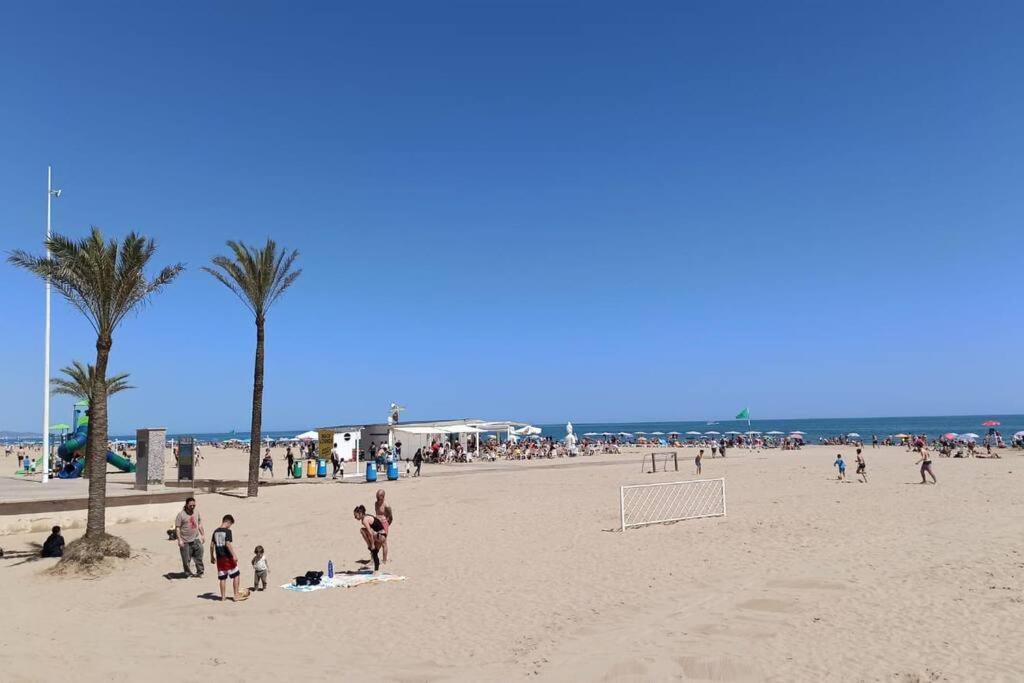 Apartamento, Estudio En La Playa Playa de Gandía Exterior foto